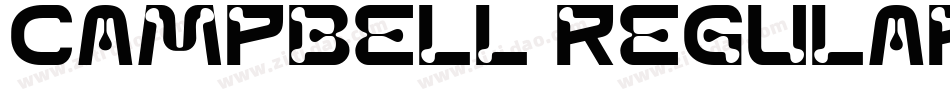 CAMPBELL Regular字体转换